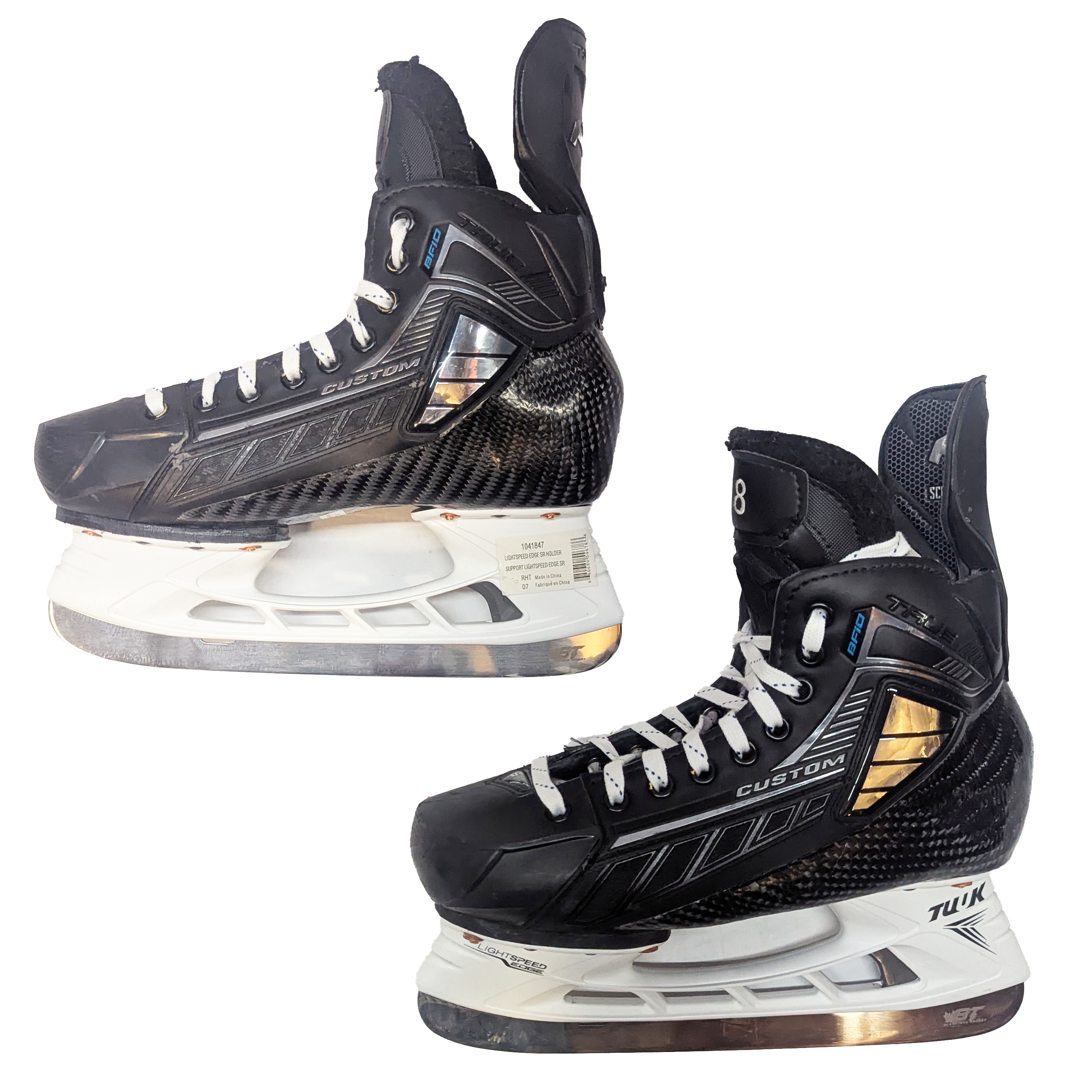 True Custom - Patins de hockey NCAA Pro Stock d'occasion - Taille 7
